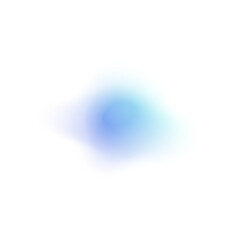 Soft blue gradient background with smooth color transition, blurred circular mesh elements, pastel 3D flow effect. Flat vector illustration isolated on white background.