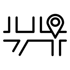 Route Map Icon