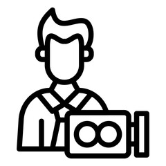 Camera Operator Icon