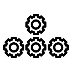 Network Interoperability Icon