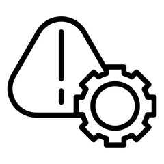 Obraz premium Risk Appetite Icon