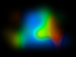 abstract colorful background in black