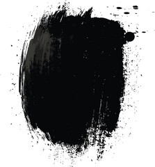 black ink splat