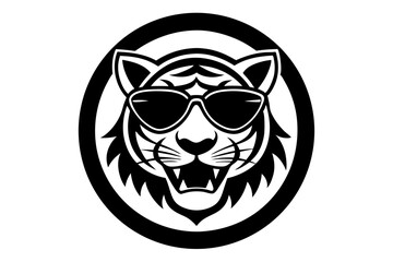 tiger head vector