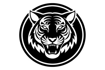 tiger head vector