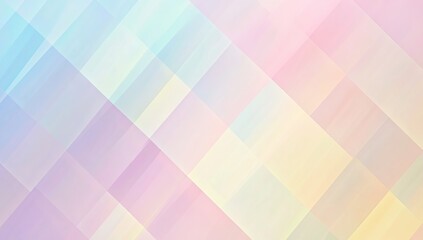 Delicate pastel diamond pattern