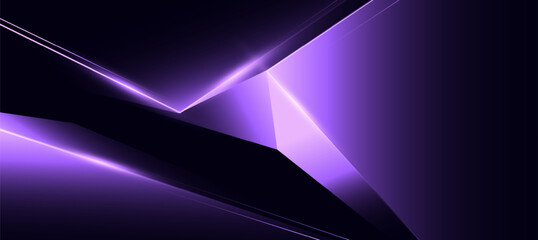 Abstract purple polygon elegant background vector illustration for banner business product presentations © Aneg