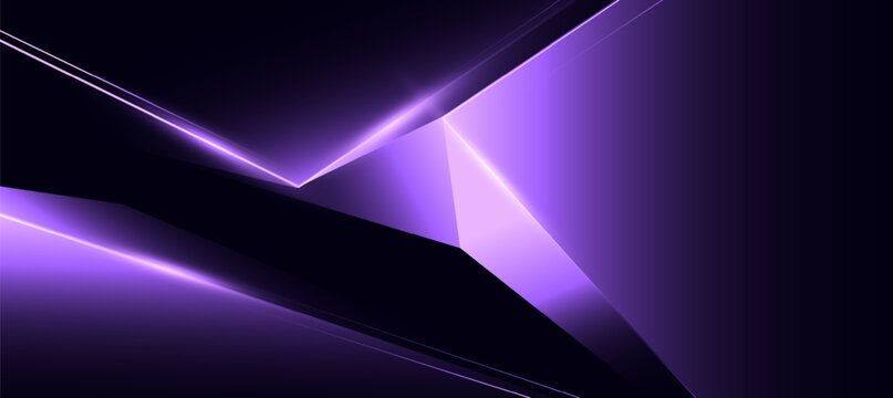Abstract purple polygon elegant background vector illustration for banner business product presentations