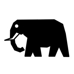 simple elephant icon