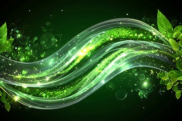 Green Energy Flow with Nature Design.