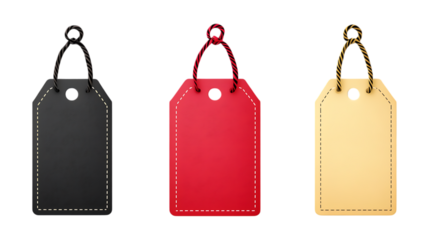 Pack of Sale Tag Icon set Against Transparent Background for Shopping Branding, Retail Promotion, or Marketing Design Projects