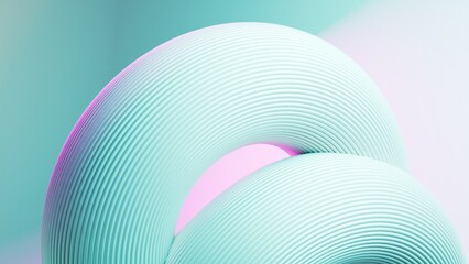 Abstract torus background 