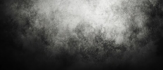 A black and white photo of a wall with a lot of texture and paint splatters