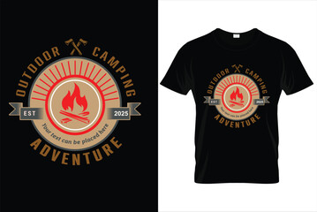 Black cotton t-shirt design vector template for casual men's wear