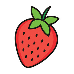 strawberry vector illustration