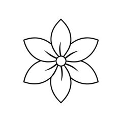 vector flower icon