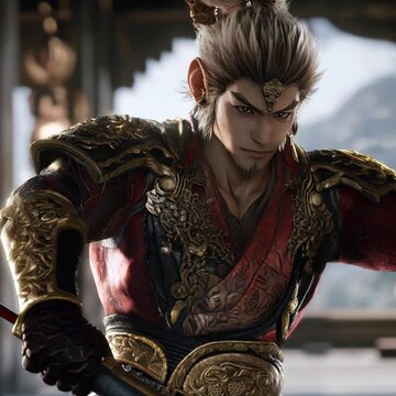 Dive into the epic tale of Sun Wukong, the Monkey King! 🐒✨ Explore the adventures of this legendary figure from Chinese mythology, known for his incredible strength, agility, and magical abilities.