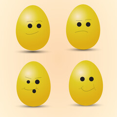 easter smiley eggs