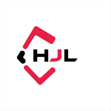 HJL creative minimalist letter logo. HJL unique vector initials alphabet letter logo design