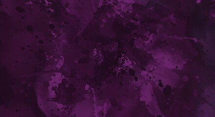 Abstract Purple Ink Wash Background Texture AI Generated
