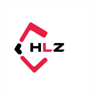HLZ creative minimalist letter logo. HLZ unique vector initials alphabet letter logo design