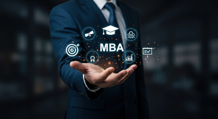 MBA Success: Unlock Your Potential & Achieve Goals. Business Education, Leadership & Strategy. Invest in Your Future Today!