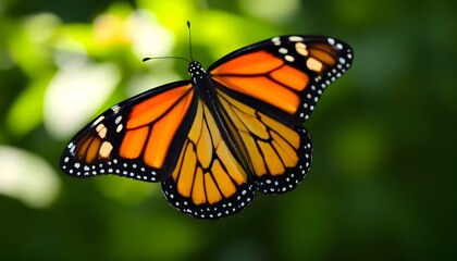 close up of a butterfly on a leaf