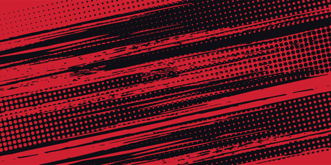 Fototapeta premium Dots halftone white and dark blue vector line color pattern gradient grunge texture background. grunge brush strokes ink paint isolated on white background. modern