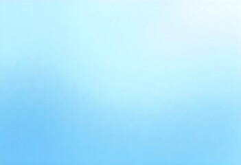 Generative AI image depicting a serene light blue gradient background