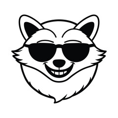 cat with sunglasses