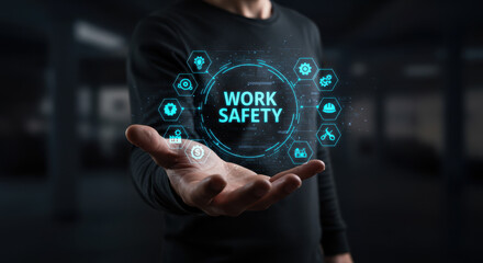 Work Safety First: Protecting Lives & Business. Digital Tech Enhances Workplace Health & Safety for Construction, Industry. Ensure a Secure Environment!