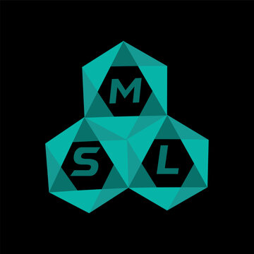 MSL creative minimalist letter logo. MSL unique vector initials alphabet letter logo design