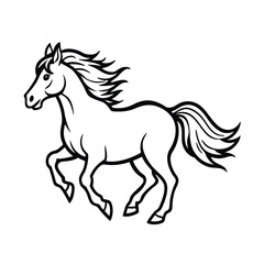 horse vector illustration