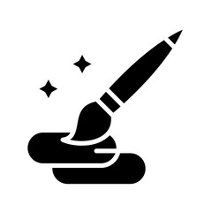 Brush Icon Vector Element