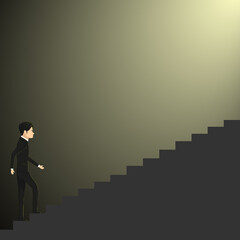 The man who walked into the light