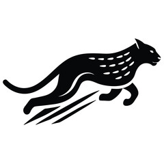 silhouette of a lion