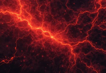 Obraz premium Inferno Plasma Surface Simulating Magma Flow with Realistic Texturing and Hot Colors for Bold Designs