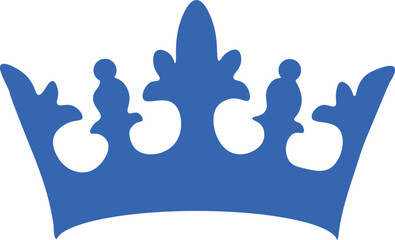 beautiful style crown vector design