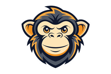 Cartoon Monkey Head 