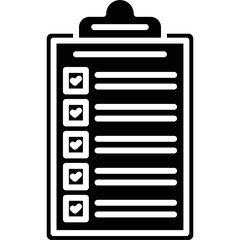 List Icon Vector Element