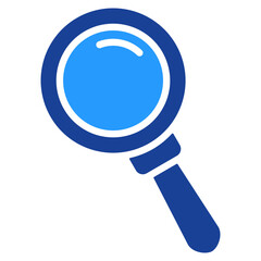 Loupe Icon Single Vector Collection 