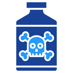 Poison Icon Single Vector Collection 