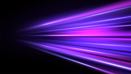 illustration of spreading lines shiny effects for ecommerce signs retail shopping. Motion light effect for banners. Curved light trail stretched upward. Fast speed car. 