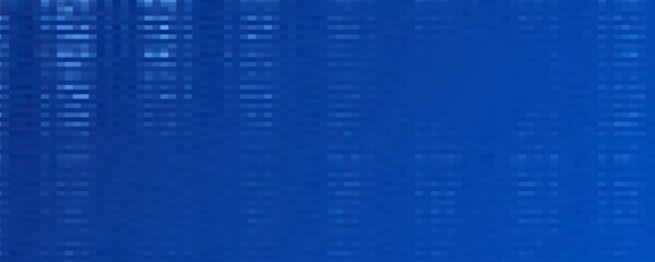 Blue Tech Finance Fintech Background Abstract Pixel Pattern. Abstract Business Tech Science Vector Backdrop.
