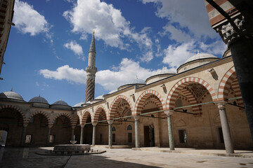 Fototapeta premium Uc Serefeli Mosque in Edirne, Turkiye