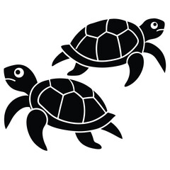 vector illustration of turtle