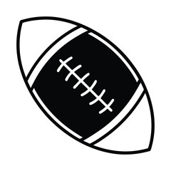 American Football Icon and Clipart Vector Art  High Quality Sports Graphics for Creative Projects