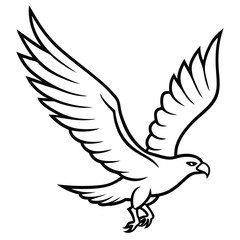 Obraz premium white dove flying