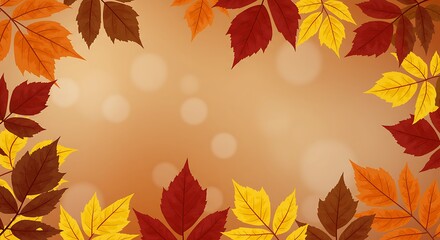 Obraz premium Autumn's Gentle Embrace AI Generated