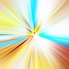 Obraz premium Colorful zoom motion effect. Abstract background. Color lines. Colored texture backdrop and banner. Multi color gradient pattern and textured wallpaper.